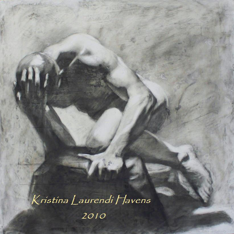 Crouching Figure Study