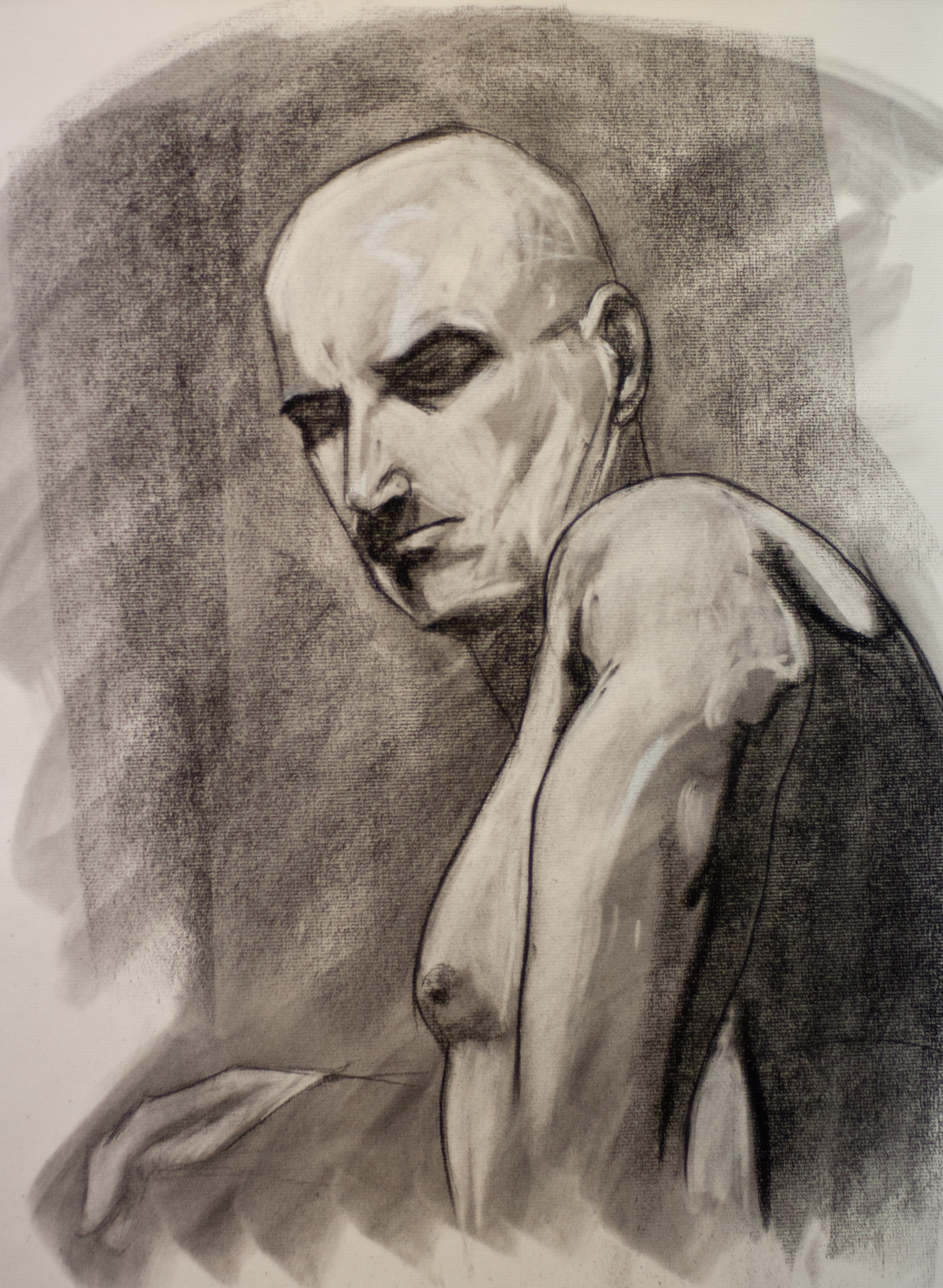 Portrait Study, Downcast