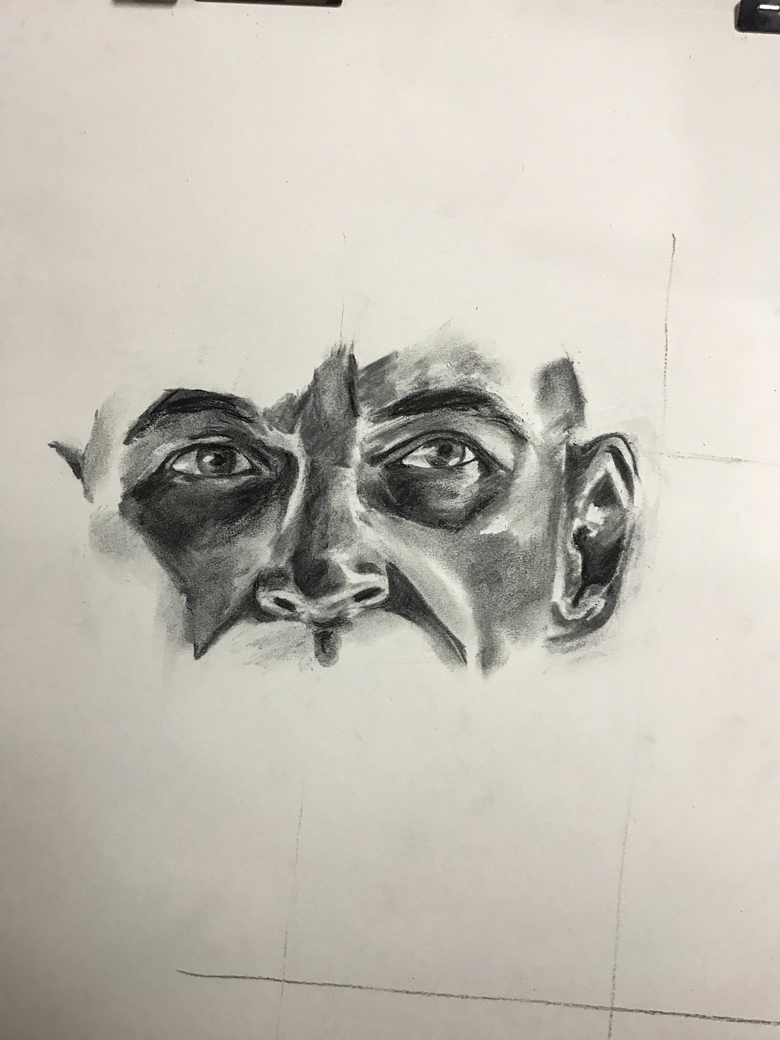 Portrait Fragment, Eyes