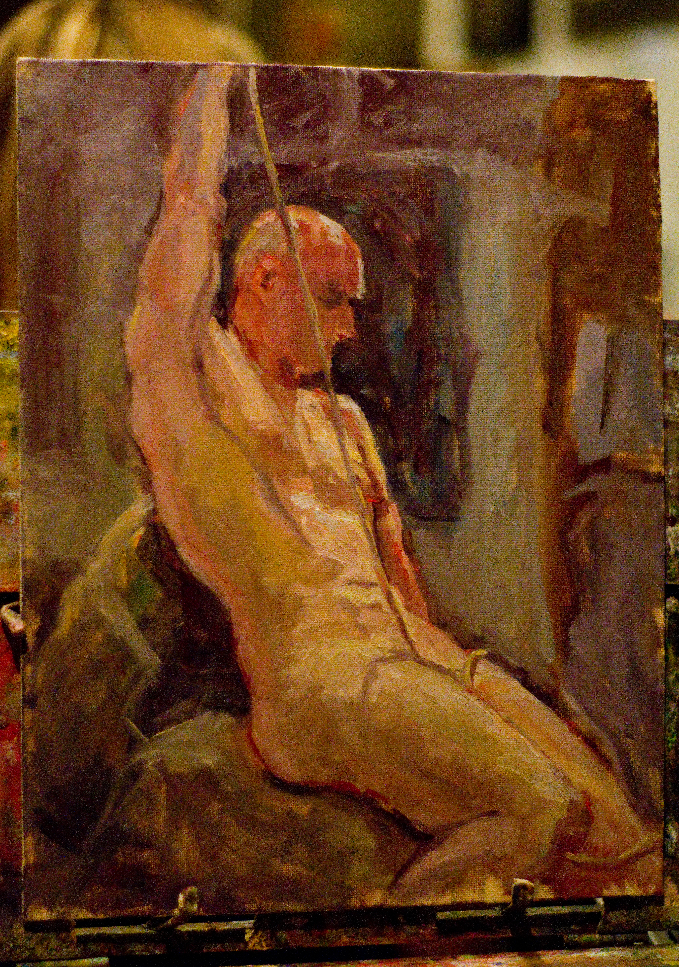 Reclining Figure, Arm Raised