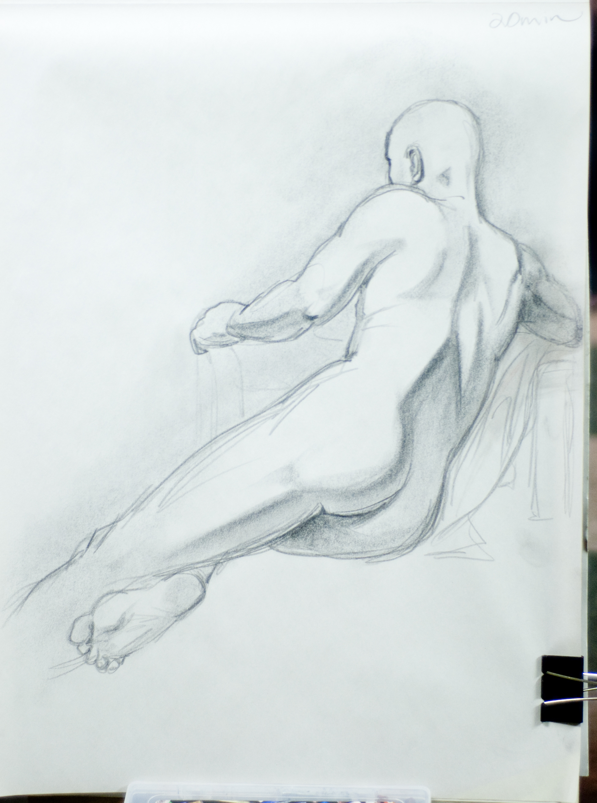 Reclining Figure, Extended Leg