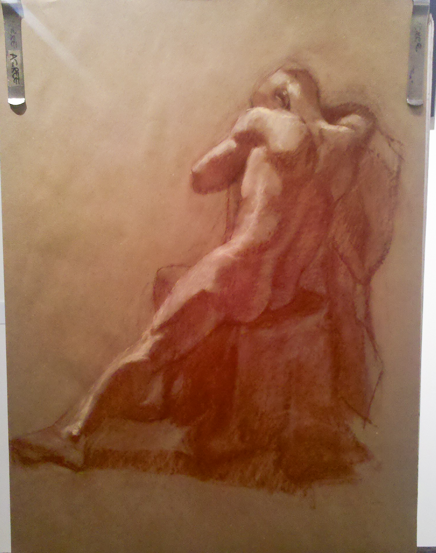 Reclining Figure, Sanguine Study