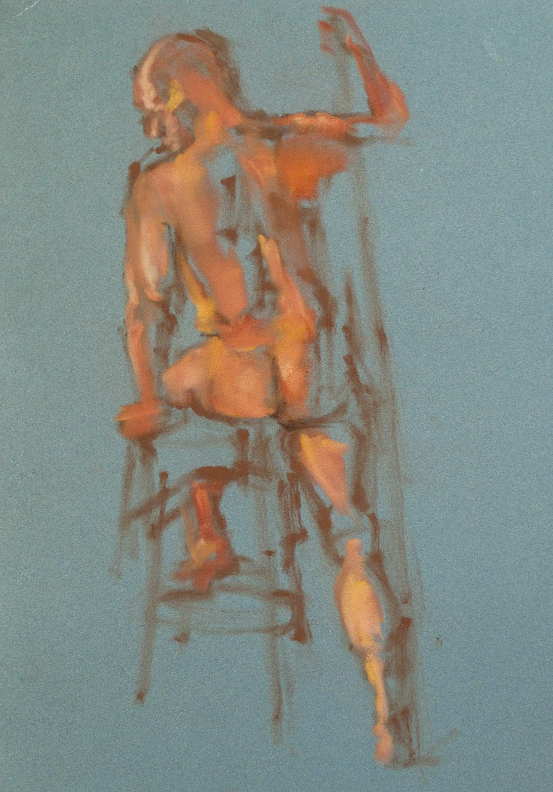 Seated Figure, Contemplative