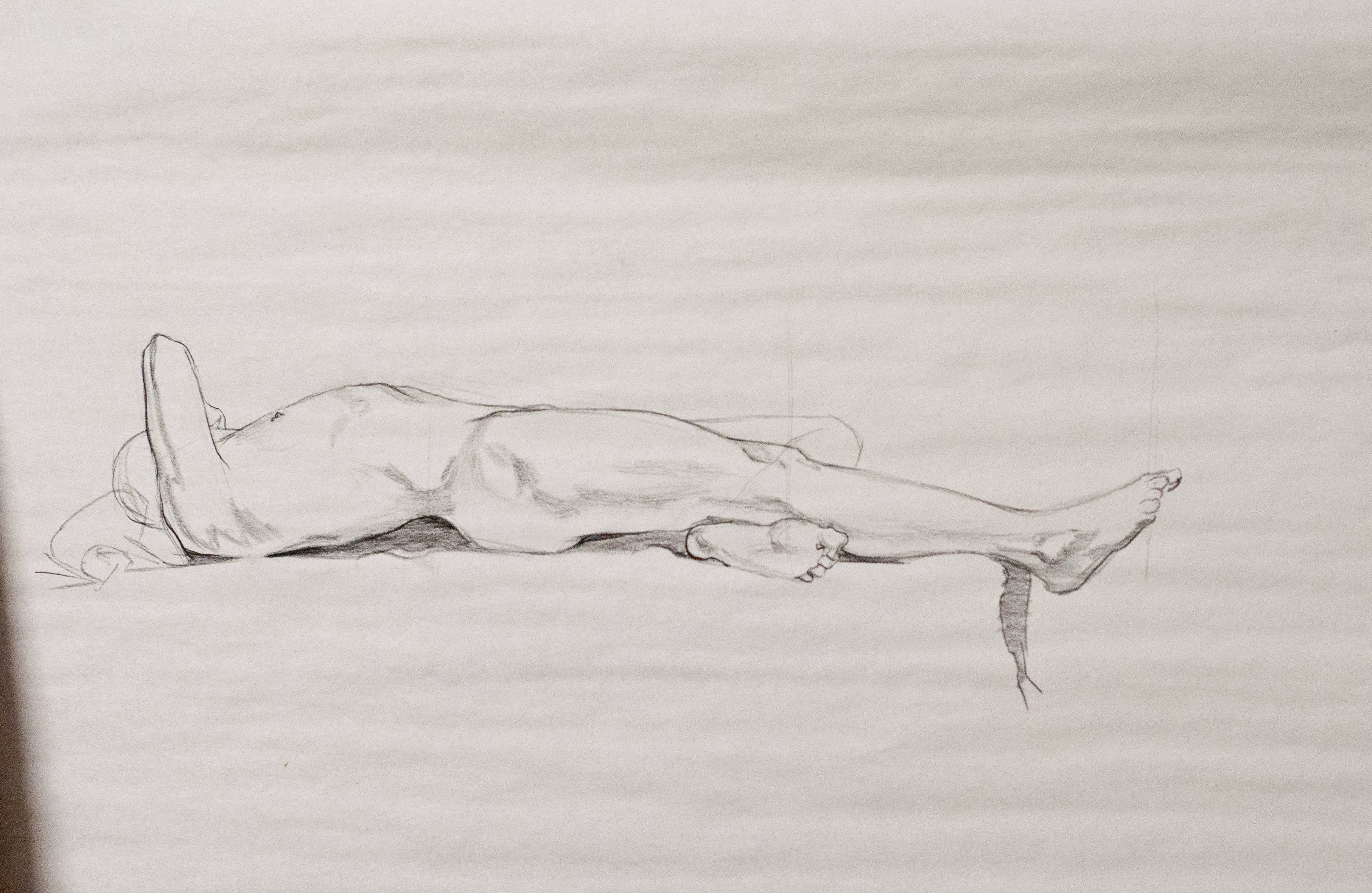 Seated Figure, Study from Behind