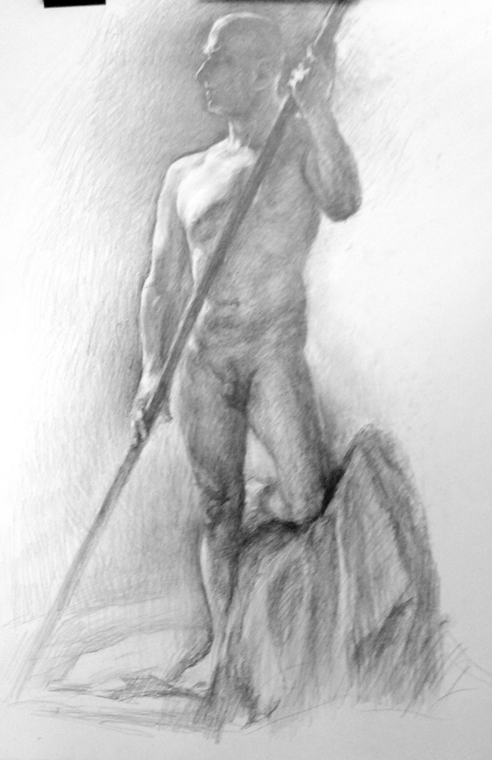 Standing Figure, Side View