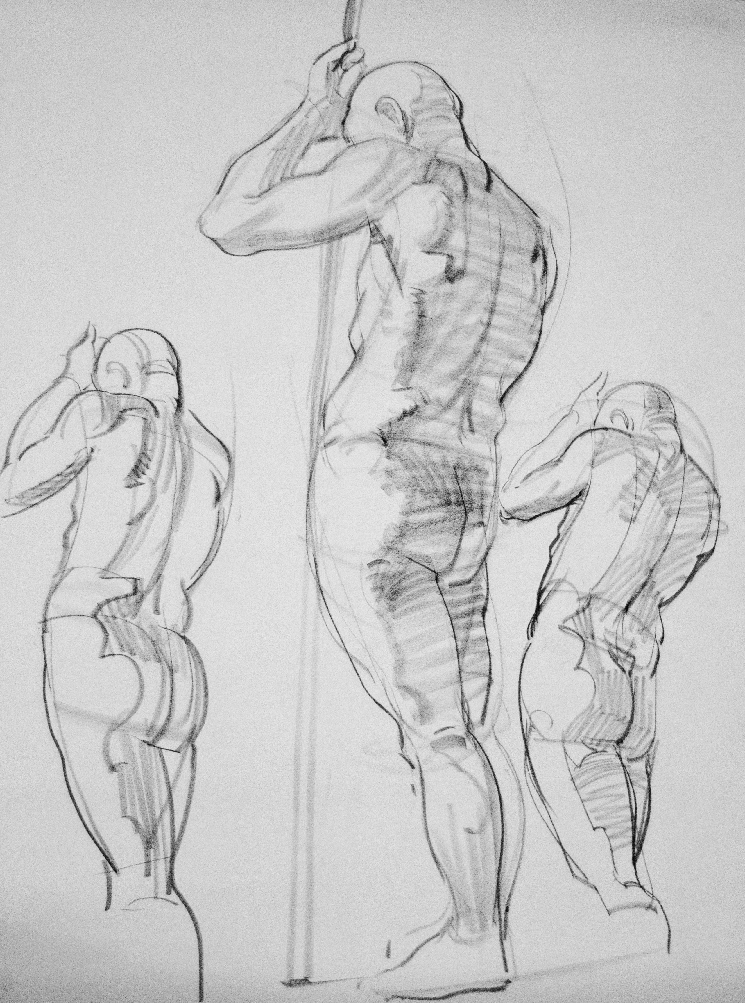 Figure Studies with Pole