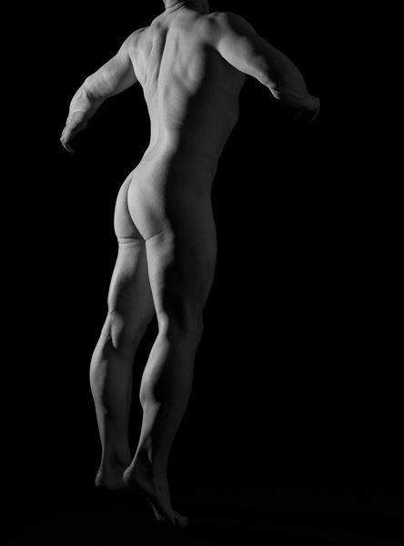 Male Nude in Black No. 2